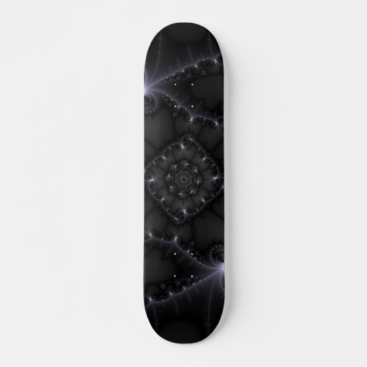 Skateboard 50 Nuances De Gris - Art Fractal (Devant)