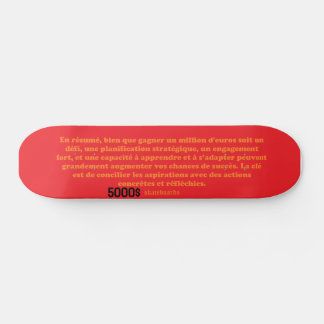 SKATEBOARD 5 000 $