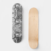 Skateboard, 7¾-inch deck skateboard (Voorkant)