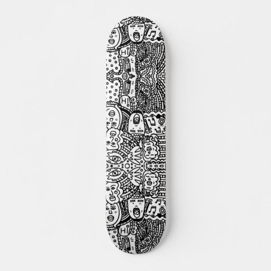 Skateboard, 7¾-inch deck skateboard (Voorkant)