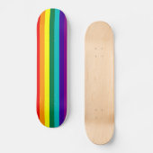 Skateboard 7 Stripes Rainbow Gay Pride (Recto)