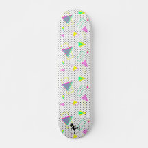 80s Graphic Géométrique Design Retro Vintage Polka