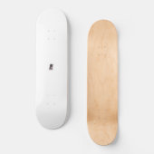 SKATEBOARD 8 1/2" COSTMIZE BLANC (Recto)