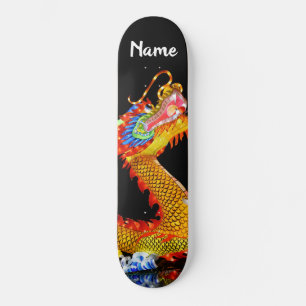 Skateboard, 8 1/4 Skateboard DECK Dragon Style