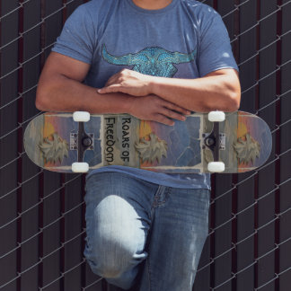 Skateboard 8.5" – Sunset Lion