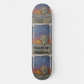 Skateboard 8.5" – Sunset Lion (Recto)
