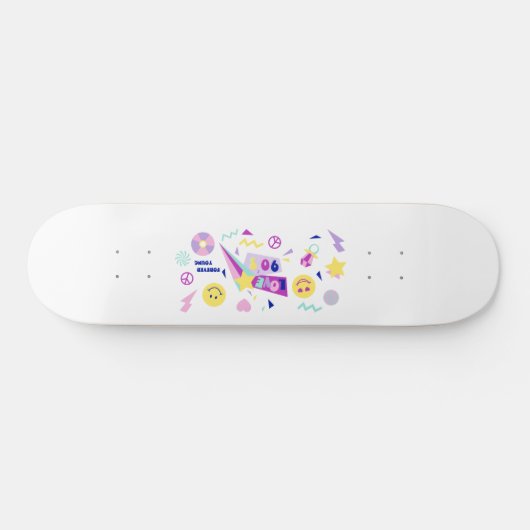 Skateboard "90er" (Horizontaal)