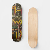 Skateboard 9-11 A Été Fixé Noir (Recto)