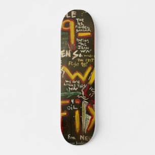 Skateboard 9-11 A Été Fixé Noir