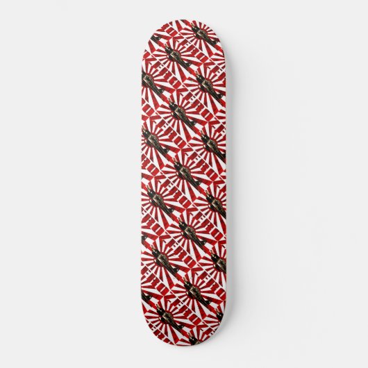 Skateboard A6M zéro (Recto)