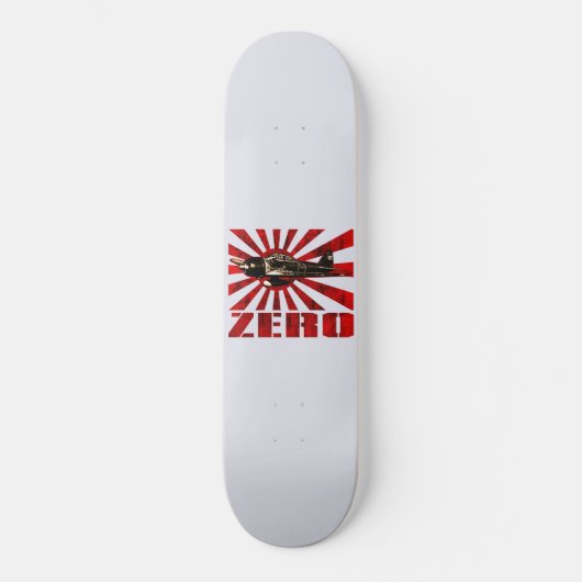 Skateboard A6M zéro (Recto)