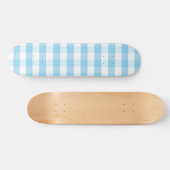 Skateboard à damiers motif (Horz)