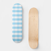 Skateboard à damiers motif (Recto)