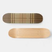 Skateboard à damiers motif (Horz)