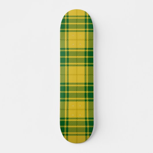 Skateboard à damiers motif (Devant)