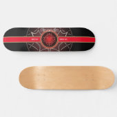 Skateboard à l'aérographe Canada depuis 1867 (Horz)
