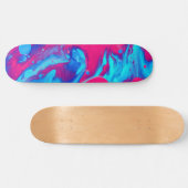 Skateboard À l'intérieur d'une lampe de lave (Horz)