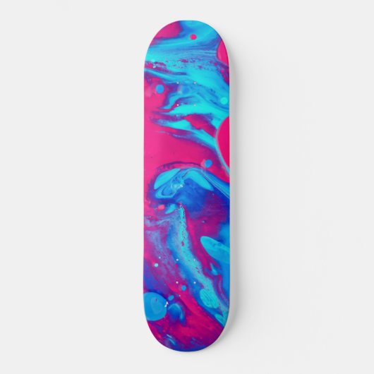 Skateboard À l'intérieur d'une lampe de lave (Recto)