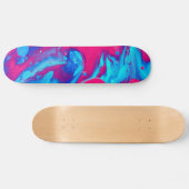 Skateboard À l'intérieur d'une lampe de lave (Horz)