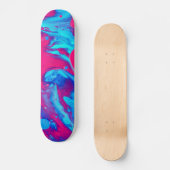 Skateboard À l'intérieur d'une lampe de lave (Recto)