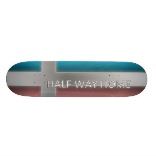 Skateboard À mi-chemin plate-forme croisée sainte