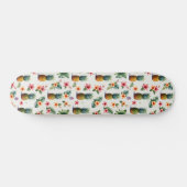 Skateboard à motif tropical (Horz)