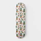 Skateboard à motif tropical (Recto)