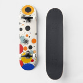 Skateboard à motifs (Recto)