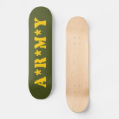 SKATEBOARD A*R*M*Y (Recto)
