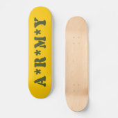 SKATEBOARD A*R*M*Y (Recto)