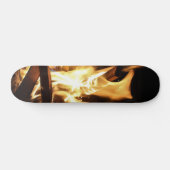 Skateboard A travers les flammes (Horz)