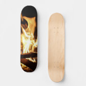 Skateboard A travers les flammes (Recto)