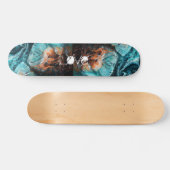 Skateboard À travers l'espace (Horz)