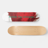 Skateboard À travers l'univers (Horz)