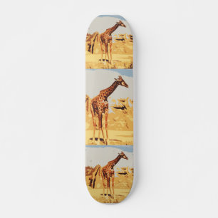 Skateboard AA planche à roulettes impressionnante de girafe
