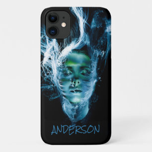 Skateboard - Aangepast, moderne zwarte-woldame iPhone 11 Hoesje