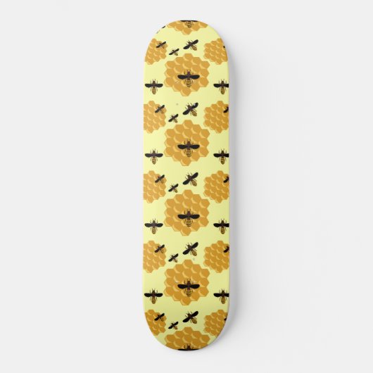 Skateboard Abeille de miel Abeilles de miel Insecte Abeille j (Recto)