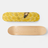 Skateboard abeille et nid d'abeille (Horz)