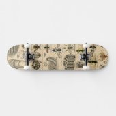 Skateboard Abeille Insecte Bug Wasp Nature Peinture des abeil (Horz)