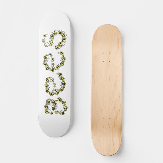 Skateboard Abeilles (Recto)