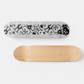 Skateboard Abigail White Wave (Horz)