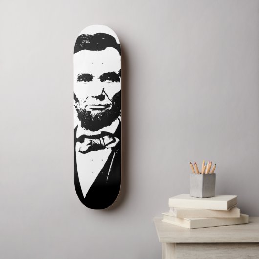 Skateboard Abraham Lincoln (Art mural)