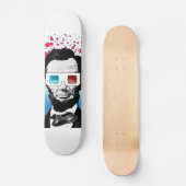 Skateboard Abraham Lincoln - 3D (Recto)
