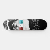 Skateboard Abraham Lincoln - 3D (Horz)
