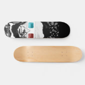 Skateboard Abraham Lincoln - 3D (Horz)