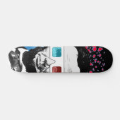 Skateboard Abraham Lincoln - 3D (Horz)