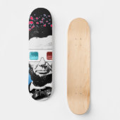 Skateboard Abraham Lincoln - 3D (Recto)