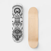 Skateboard Abstract Ancient Native Indian Tribal (Recto)