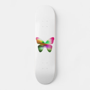 Skateboard Abstract Butterfly