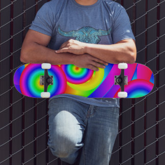 Skateboard Abstract Comet